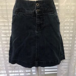 Converse jean skirt